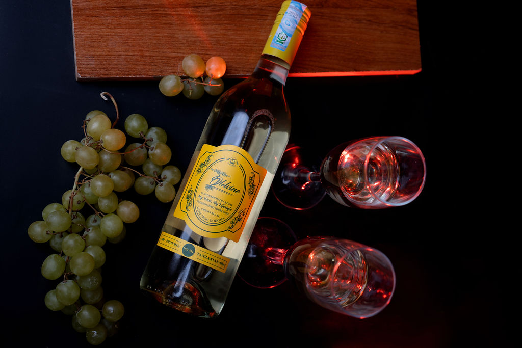 Sharing Kisitu wine