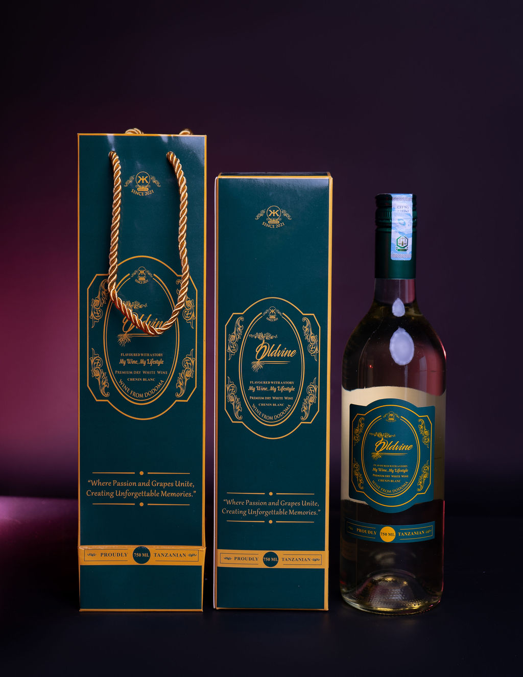 Oldvine Premium Dry White Wine - Dry White Wine